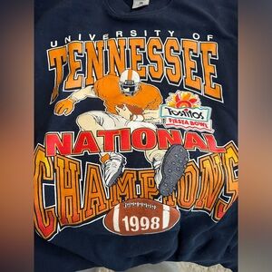 Vintage Tennessee 1998 national championship sweatshirt